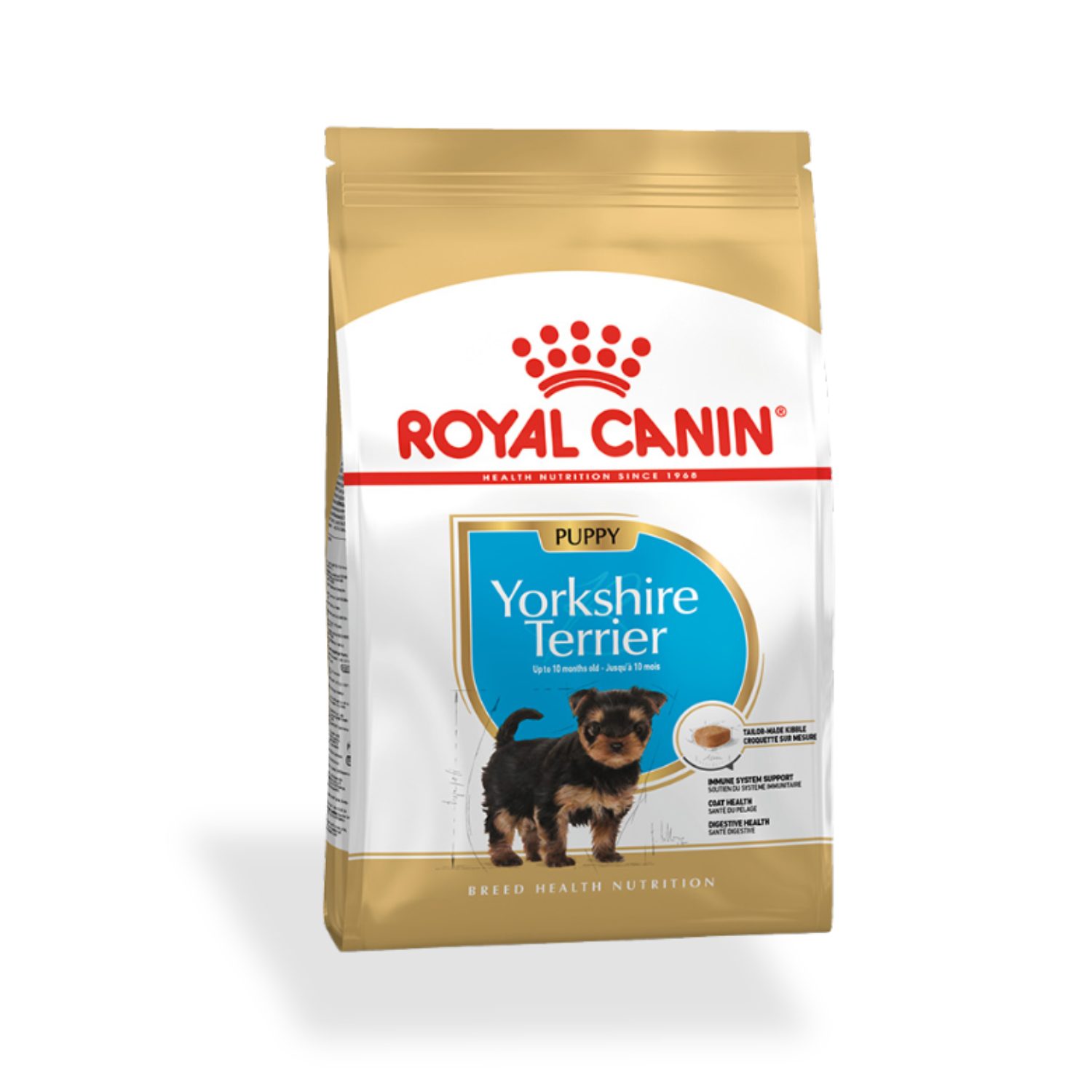 Image: Royal Canin Yorkshire Terrier Puppy - 1,5 kg - Breed-specific dry food for Yorkshire Terrier puppies up to 10 months old. Supports coat health, digestion, immunity, and dental care with a nutrient-rich formula.